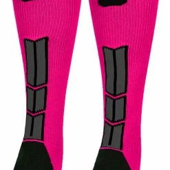Discount ๐ฅ MadSportsStuff Neon Pink And Black Player ID Custom Number Over The Calf ๐งฆ Socks For ๐ฅ Softball โพ Baseball Football Boys And ๐ง Girls โพ Baseball ๐งฆ Socks ๐ 116 MadSportsStuff Neon Pink And Black Player ID Custom Number Over The Calf Socks For Softball Baseball Football Boys And Girls Baseball Socks