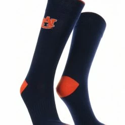 TCK Auburn Tigers Dress Socks Dean's List Crew Length Socks All Schools
