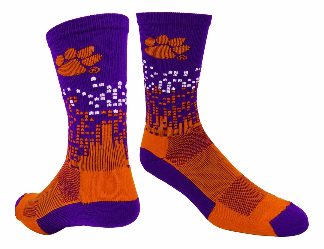 Brand new βοΈ TCK Sports Clemson Tigers 𧦠Socks Downtown Crew π 1 TCK Sports Clemson Tigers Socks Downtown Crew