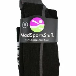 MadSportsStuff Pirate Skull And Crossbones (Jolly Roger) Over The Calf Socks Baseball Socks