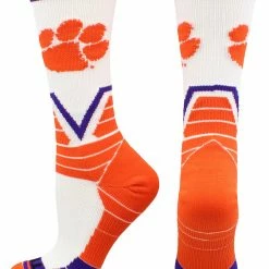 TCK Clemson Tigers Socks Victory Crew All Schools