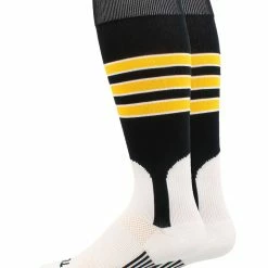 MadSportsStuff Baseball Stirrup Socks 3 Stripe With Featheredge