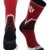 TCK Indiana Hoosiers Socks Victory Crew
