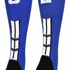 Wholesale ๐ MadSportsStuff โพ Baseball ๐งฆ Socks Royal Player ID Custom Number Over The Calf ๐งฆ Socks For ๐ฅ Softball โพ Baseball Football Boys And ๐ง Girls ๐ 143 MadSportsStuff Baseball Socks Royal Player ID Custom Number Over The Calf Socks For Softball Baseball Football Boys And Girls
