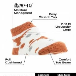 TCK Texas Longhorns Toddler Socks Low Cut Little Fan