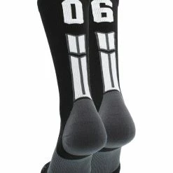 Outlet ๐งจ MadSportsStuff Black Player ID Custom Number Crew ๐งฆ Socks For ๐ Basketball Lacrosse Volleyball Boys And ๐ง Girls Volleyball ๐งฆ Socks ๐ฏ 176 MadSportsStuff Black Player ID Custom Number Crew Socks For Basketball Lacrosse Volleyball Boys And Girls Volleyball Socks