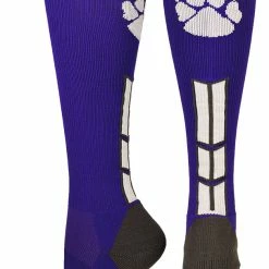 MadSportsStuff Wild Paw Over The Calf Socks (multiple Colors) Baseball Socks