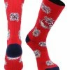TCK Fresno State Bulldogs Socks Fresno State University Bulldogs Mayhem Crew Socks