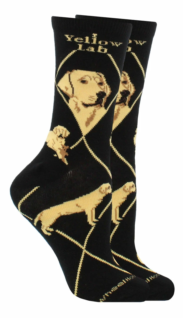 Best reviews of โ WHD Yellow Lab ๐งฆ Socks For ๐ฉ Women Gift For ๐ Dog Lovers Crazy ๐งฆ Socks - Crew โค๏ธ 5 WHD Yellow Lab Socks For Women Gift For Dog Lovers Crazy Socks - Crew