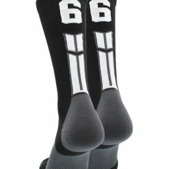 Outlet ๐งจ MadSportsStuff Black Player ID Custom Number Crew ๐งฆ Socks For ๐ Basketball Lacrosse Volleyball Boys And ๐ง Girls Volleyball ๐งฆ Socks ๐ฏ 117 MadSportsStuff Black Player ID Custom Number Crew Socks For Basketball Lacrosse Volleyball Boys And Girls Volleyball Socks