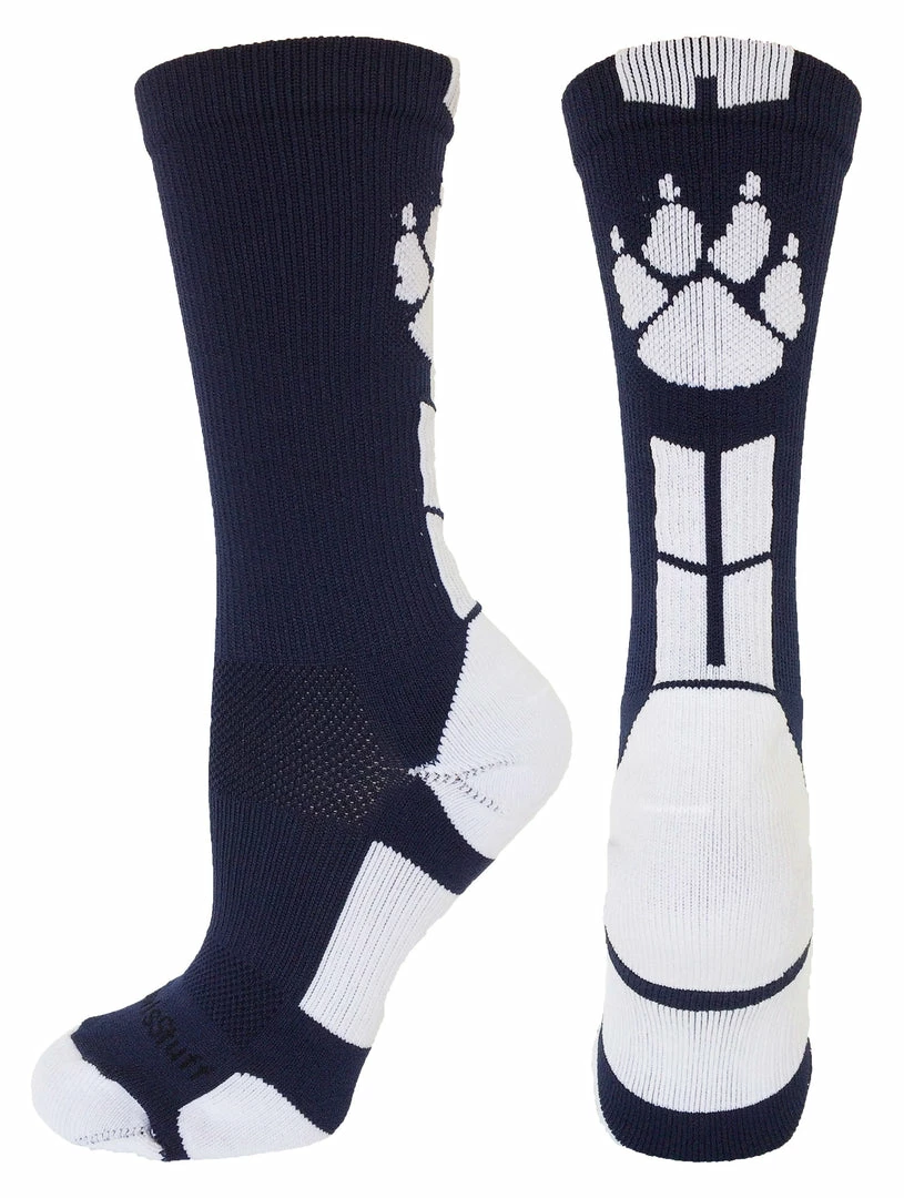 Wholesale ๐ MadSportsStuff Wild Paws Athletic Crew ๐งฆ Socks (multiple Colors) โ๏ธ 8 MadSportsStuff Wild Paws Athletic Crew Socks (multiple Colors)