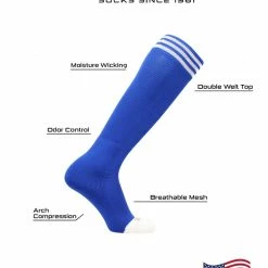Outlet 🧨 TCK Prosport Striped Tube 🧦 Socks For Soccer ⚾ Baseball Football ✨ 18 TCK Prosport Striped Tube Socks For Soccer Baseball Football