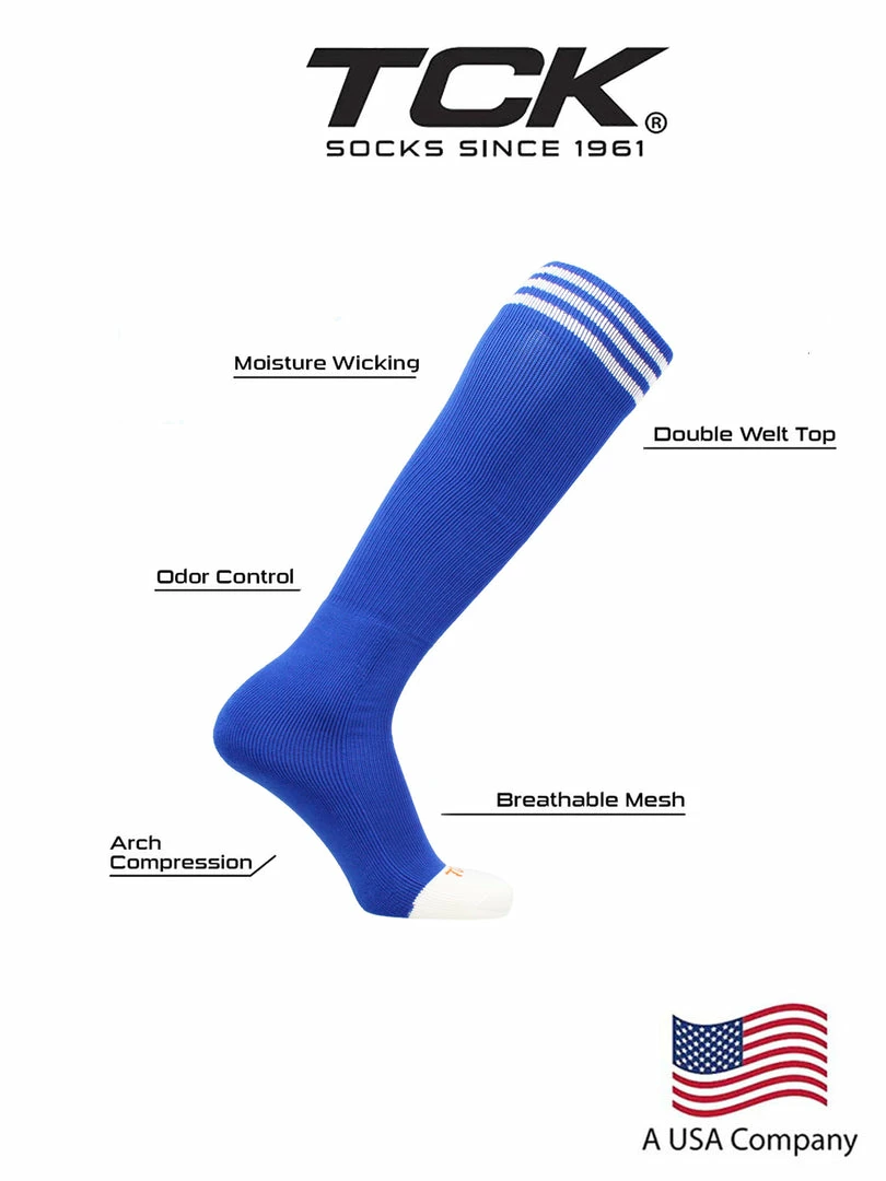 Outlet 🧨 TCK Prosport Striped Tube 🧦 Socks For Soccer ⚾ Baseball Football ✨ 4 TCK Prosport Striped Tube Socks For Soccer Baseball Football