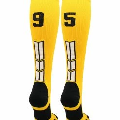 Cheap ๐ MadSportsStuff ๐ฅ Softball ๐งฆ Socks Gold Player ID Custom Number Over The Calf ๐งฆ Socks For ๐ฅ Softball โพ Baseball Football Boys And ๐ง Girls ๐ 138 MadSportsStuff Softball Socks Gold Player ID Custom Number Over The Calf Socks For Softball Baseball Football Boys And Girls