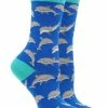 WHD Dolphin Socks For Women Gift For Ocean Lovers Crazy Socks - Crew