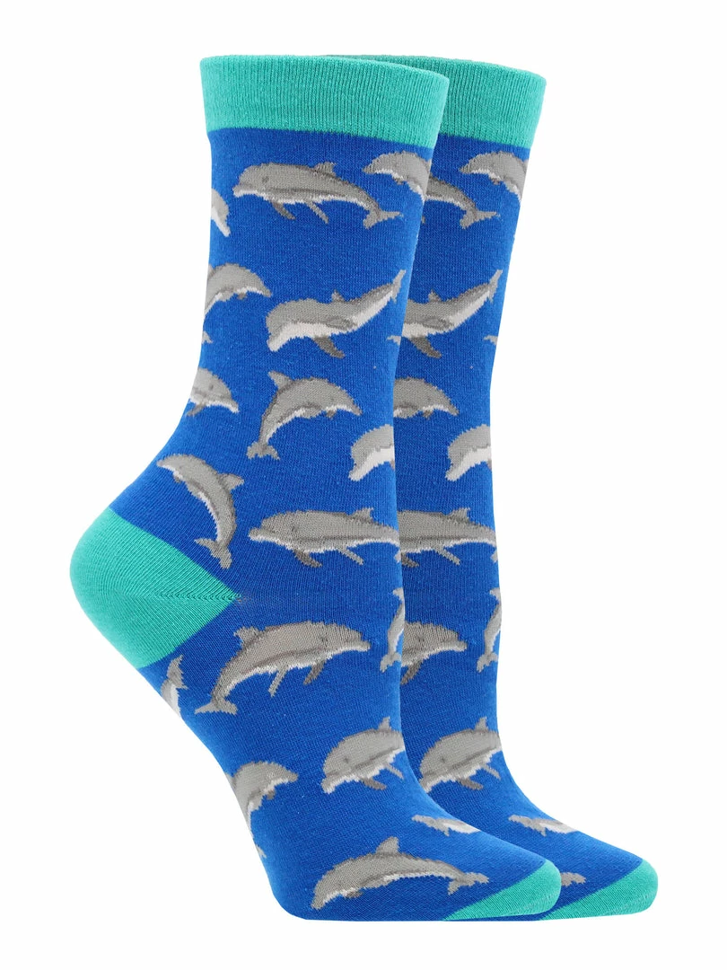 Deals โค๏ธ WHD Dolphin ๐งฆ Socks For ๐ฉ Women Gift For Ocean Lovers Crazy ๐งฆ Socks - Crew ๐ 1 WHD Dolphin Socks For Women Gift For Ocean Lovers Crazy Socks - Crew