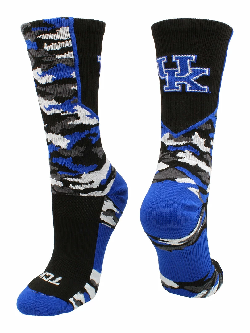 Brand new ๐ TCK Sports Kentucky Wildcats ๐งฆ Socks Woodland Camo Crew All Schools ๐ฅฐ 1 TCK Sports Kentucky Wildcats Socks Woodland Camo Crew All Schools