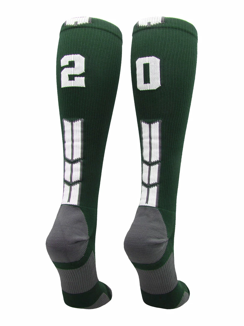 Best reviews of 🤩 MadSportsStuff Dark Green Player ID Custom Number Over The Calf 🧦 Socks For 🥎 Softball ⚾ Baseball Football Boys And 👧 Girls 🥎 Softball 🧦 Socks 🧨 59 MadSportsStuff Dark Green Player ID Custom Number Over The Calf Socks For Softball Baseball Football Boys And Girls Softball Socks