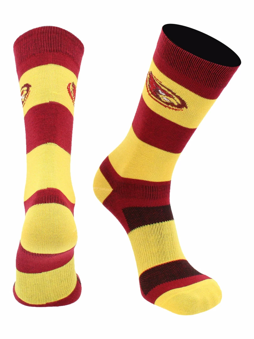 Deals โค๏ธ TCK Iowa State Cyclones ๐งฆ Socks Game Day Striped Crew ๐งฆ Socks All Schools ๐ 1 TCK Iowa State Cyclones Socks Game Day Striped Crew Socks All Schools