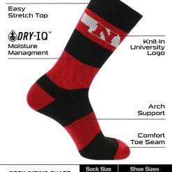 Top 10 ⭐ TCK All Schools Nebraska Cornhuskers 🧦 Socks Game Day Striped Crew 🧦 Socks ❤️ 7 TCK All Schools Nebraska Cornhuskers Socks Game Day Striped Crew Socks