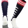 MadSportsStuff USA Flag Baseball Patriotic Stirrups Socks With Stars And Stripes