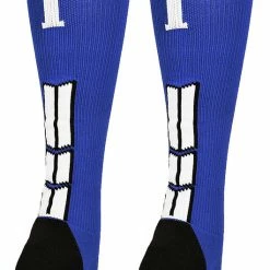 Brand new ๐ฅฐ MadSportsStuff Royal Player ID Custom Number Over The Calf ๐งฆ Socks For ๐ฅ Softball โพ Baseball Football Boys And ๐ง Girls ๐ 173 MadSportsStuff Royal Player ID Custom Number Over The Calf Socks For Softball Baseball Football Boys And Girls