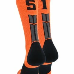Flash Sale β MadSportsStuff Orange And Black Player ID Custom Number Crew 𧦠Socks For π Basketball Lacrosse Volleyball Boys And π§ Girls β 133 MadSportsStuff Orange And Black Player ID Custom Number Crew Socks For Basketball Lacrosse Volleyball Boys And Girls