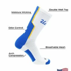 TCK UCLA Bruins Socks Perimeter Crew
