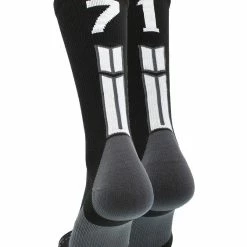 Buy โญ MadSportsStuff Black Player ID Custom Number Crew ๐งฆ Socks For ๐ Basketball Lacrosse Volleyball Boys And ๐ง Girls ๐ 112 MadSportsStuff Black Player ID Custom Number Crew Socks For Basketball Lacrosse Volleyball Boys And Girls