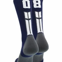 Coupon ๐งจ MadSportsStuff Volleyball ๐งฆ Socks Navy Player ID Custom Number Crew ๐งฆ Socks For ๐ Basketball Lacrosse Volleyball Boys And ๐ง Girls โ๏ธ 174 MadSportsStuff Volleyball Socks Navy Player ID Custom Number Crew Socks For Basketball Lacrosse Volleyball Boys And Girls