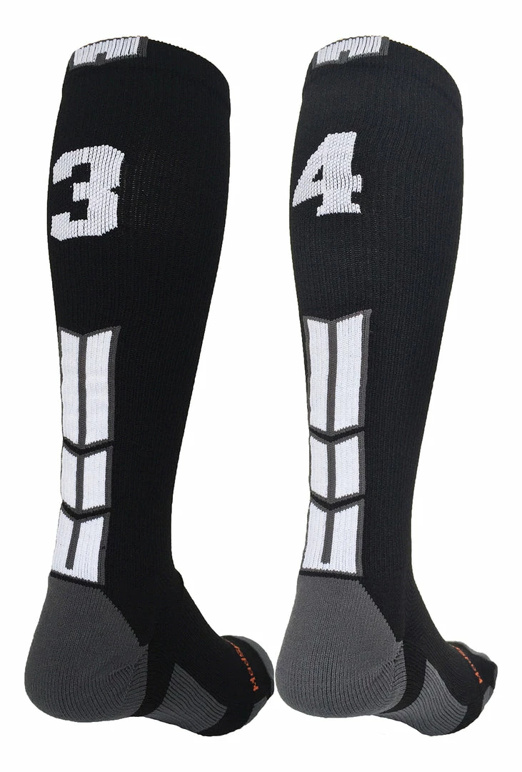 Cheap ๐ฅฐ MadSportsStuff ๐ฅ Softball ๐งฆ Socks Black Player ID Custom Number Over The Calf ๐งฆ Socks For ๐ฅ Softball โพ Baseball Football Boys And ๐ง Girls ๐ 96 MadSportsStuff Softball Socks Black Player ID Custom Number Over The Calf Socks For Softball Baseball Football Boys And Girls