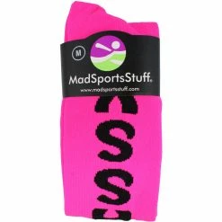 MadSportsStuff Personality Word Socks Over The Calf Length