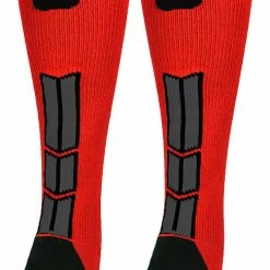 Wholesale π₯° MadSportsStuff βΎ Baseball 𧦠Socks Red And Black Player ID Custom Number Over The Calf 𧦠Socks For π₯ Softball βΎ Baseball Football Boys And π§ Girls π 211 MadSportsStuff Baseball Socks Red And Black Player ID Custom Number Over The Calf Socks For Softball Baseball Football Boys And Girls