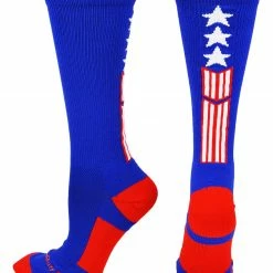 Cheap 🔥 MadSportsStuff ⚾ Baseball 🧦 Socks Patriot USA Flag Stars And Stripes Athletic Crew 🧦 Socks (multiple Colors) ✨ 11 MadSportsStuff Baseball Socks Patriot USA Flag Stars And Stripes Athletic Crew Socks (multiple Colors)