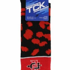 TCK All Schools San Diego State Aztecs Socks Womens Savage Crew Socks