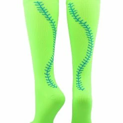 Buy ๐ MadSportsStuff ๐ฅ Softball ๐งฆ Socks With Stitches - For ๐ง Girls Or ๐ฉ Women - Knee High Length ๐ฅฐ 35 MadSportsStuff Softball Socks With Stitches - For Girls Or Women - Knee High Length