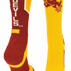 TCK Arizona State University Socks ASU Sun Devils Perimeter Crew