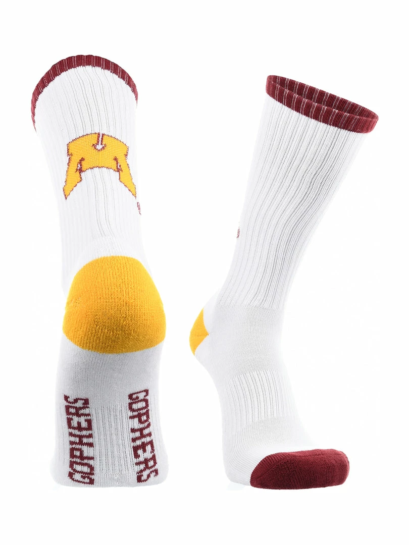 Deals ๐ฅฐ TCK Minnesota Golden Gophers ๐งฆ Socks Basic Crew White ๐งฆ Socks All Schools ๐ 1 TCK Minnesota Golden Gophers Socks Basic Crew White Socks All Schools