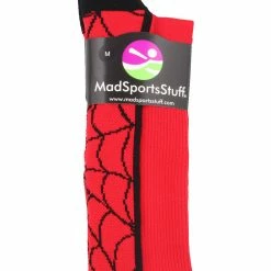 MadSportsStuff Crazy Spider Web Over The Calf Athletic Socks Baseball Socks