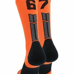 Flash Sale β MadSportsStuff Orange And Black Player ID Custom Number Crew 𧦠Socks For π Basketball Lacrosse Volleyball Boys And π§ Girls β 116 MadSportsStuff Orange And Black Player ID Custom Number Crew Socks For Basketball Lacrosse Volleyball Boys And Girls