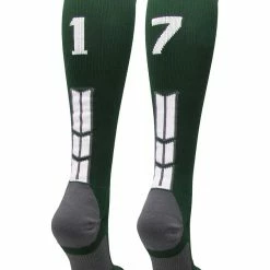 Best Pirce ๐ MadSportsStuff Dark Green Player ID Custom Number Over The Calf ๐งฆ Socks For ๐ฅ Softball โพ Baseball Football Boys And ๐ง Girls ๐ฅ Softball ๐งฆ Socks ๐คฉ 167 MadSportsStuff Dark Green Player ID Custom Number Over The Calf Socks For Softball Baseball Football Boys And Girls Softball Socks