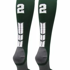 Best Pirce ๐ MadSportsStuff Dark Green Player ID Custom Number Over The Calf ๐งฆ Socks For ๐ฅ Softball โพ Baseball Football Boys And ๐ง Girls ๐ฅ Softball ๐งฆ Socks ๐คฉ 184 MadSportsStuff Dark Green Player ID Custom Number Over The Calf Socks For Softball Baseball Football Boys And Girls Softball Socks