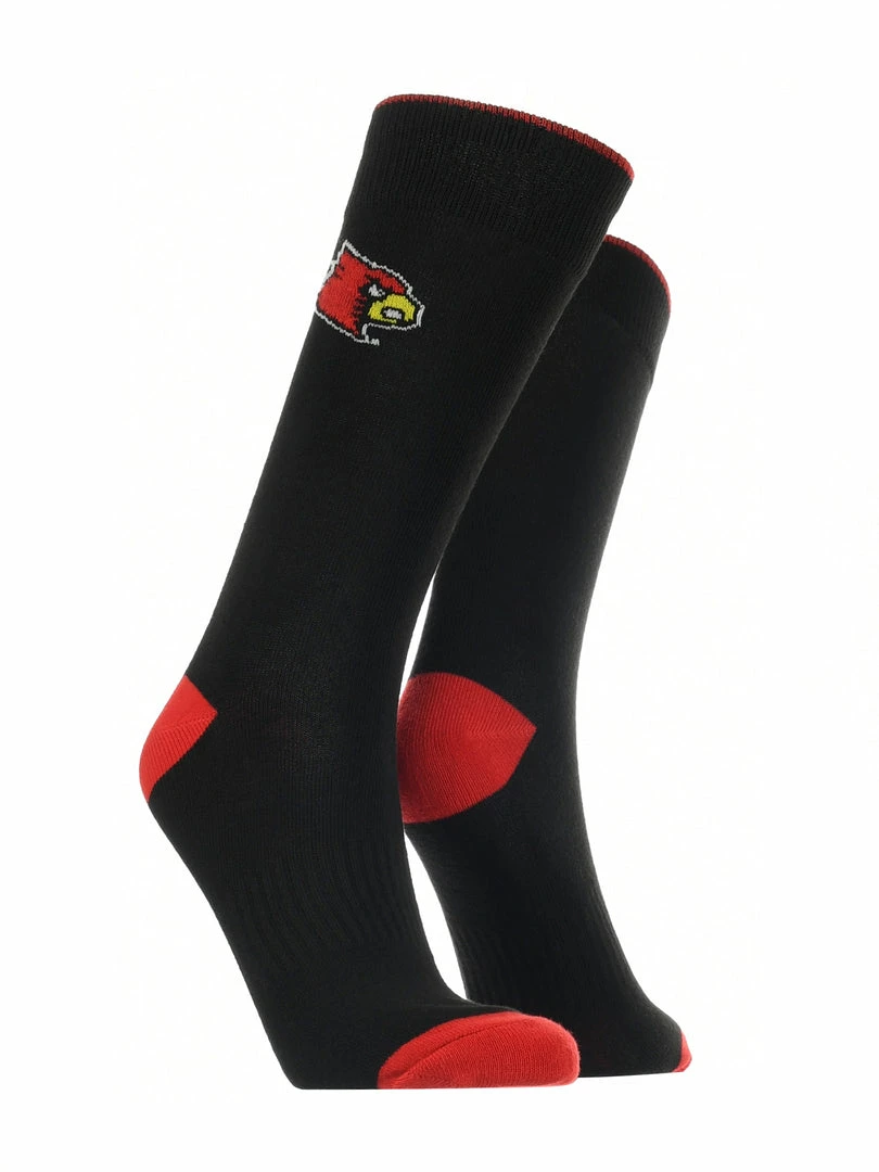 Deals โ TCK Louisville Cardinals ๐ Dress ๐งฆ Socks Dean's List Crew Length ๐งฆ Socks ๐ฏ 4 TCK Louisville Cardinals Dress Socks Dean's List Crew Length Socks