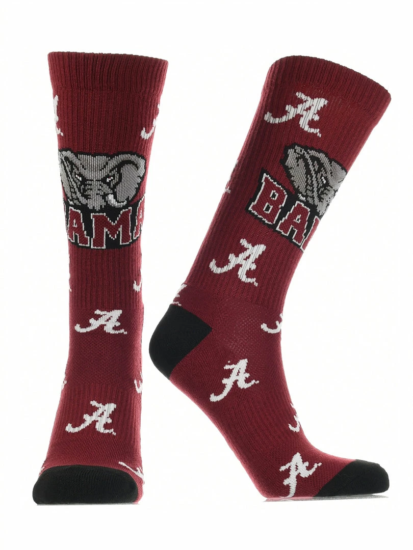 Best reviews of ๐ TCK All Schools Alabama Crimson Tide ๐งฆ Socks Crew Length Sock Mayhem ๐ฏ 2 TCK All Schools Alabama Crimson Tide Socks Crew Length Sock Mayhem