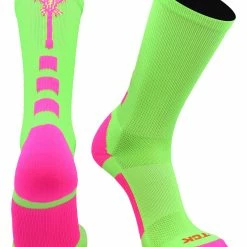 TCK Midline Lacrosse Logo Crew Socks
