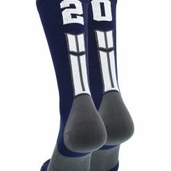 Coupon ๐งจ MadSportsStuff Volleyball ๐งฆ Socks Navy Player ID Custom Number Crew ๐งฆ Socks For ๐ Basketball Lacrosse Volleyball Boys And ๐ง Girls โ๏ธ 162 MadSportsStuff Volleyball Socks Navy Player ID Custom Number Crew Socks For Basketball Lacrosse Volleyball Boys And Girls
