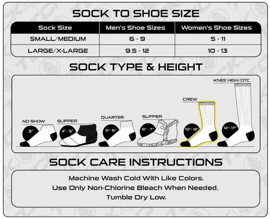 Hot Sale ๐คฉ Basketball ๐งฆ Socks TCK Moisture Wicking Work Crew ๐งฆ Socks For Men & ๐ฉ Women- 9-11 / 10-13 / 13-15 Cushioned Boot ๐งฆ Socks 6-pack ๐ 7 Basketball Socks TCK Moisture Wicking Work Crew Socks For Men & Women- 9-11 / 10-13 / 13-15 Cushioned Boot Socks 6-pack