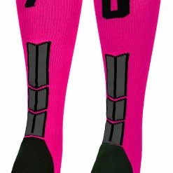 Discount ๐ฅ MadSportsStuff Neon Pink And Black Player ID Custom Number Over The Calf ๐งฆ Socks For ๐ฅ Softball โพ Baseball Football Boys And ๐ง Girls โพ Baseball ๐งฆ Socks ๐ 115 MadSportsStuff Neon Pink And Black Player ID Custom Number Over The Calf Socks For Softball Baseball Football Boys And Girls Baseball Socks