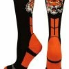 MadSportsStuff Tigers Logo Athletic Crew Socks (multiple Colors)