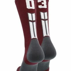 Cheap ๐ MadSportsStuff Maroon Player ID Custom Number Crew ๐งฆ Socks For ๐ Basketball Lacrosse Volleyball Boys And ๐ง Girls Volleyball ๐งฆ Socks ๐ฅ 179 MadSportsStuff Maroon Player ID Custom Number Crew Socks For Basketball Lacrosse Volleyball Boys And Girls Volleyball Socks
